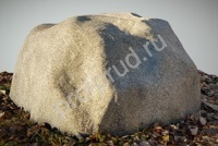 Камень укрытие  Ø120-130х55 см коричневый, рабочий размер Ø 100/40 см
