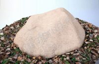 Камень укрытие Ø 100/50см коричневый, рабочий размер Ø 80/10 см