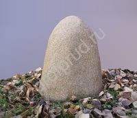 Камень укрытие  Ø 30/50 см коричневый, рабочий размер Ø 25/30см